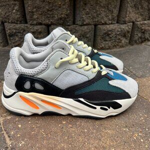 The Adidas Yeezy Boost 700 "Waverunner athleisure shoe boys size 5